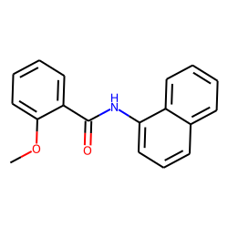 Benzamide, N-(1-naphthyl)-2-methoxy-