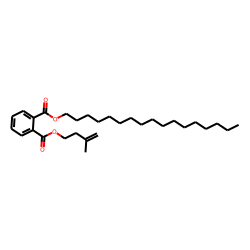 Phthalic acid, heptadecyl 3-methylbut-3-enyl ester