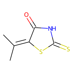 Rhodanine, 5-isopropylidene-