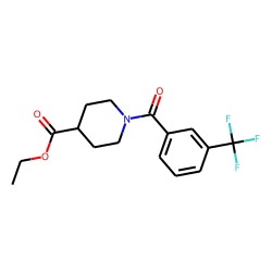 Isonipecotic acid, N-(3-trifluoromethylbenzoyl)-, ethyl ester