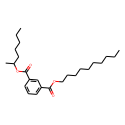 Isophthalic acid, decyl hept-2-yl ester