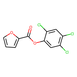2-Furoic acid, 2,4,5-trichlorophenyl ester