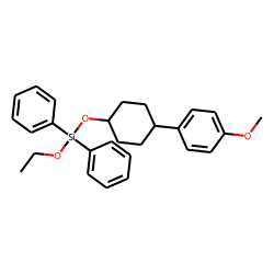 Silane, diphenylethoxy(4-(4-methoxyphenyl)cyclohexyloxy)-