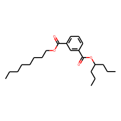 Isophthalic acid, octyl 1-propylbutyl ester