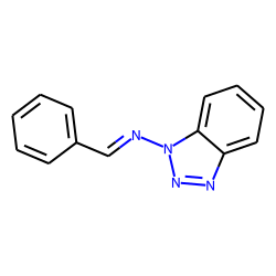 1H-Benzotriazole, 1-(benzylideneamino)-