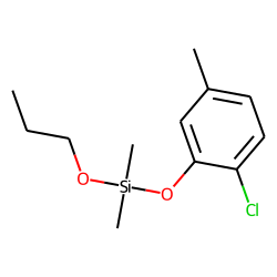 Silane, dimethyl(2-chloro-5-methylphenoxy)propoxy-