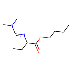 L-2-Aminobutyric acid, N-dimethylaminomethylene-, butyl ester