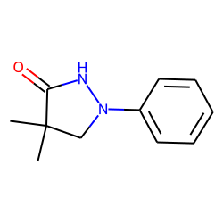 1-Phenyl-4,4-dimethyl-3-pyrazolidone