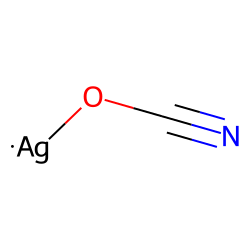 Silver cyanate
