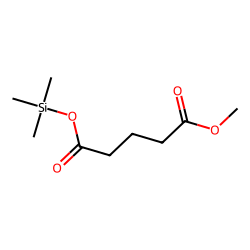 Glutaric acid, trimethylsilyl ester