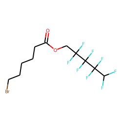 6-Bromohexanoic acid, 2,2,3,3,4,4,5,5-octafluoropentyl ester