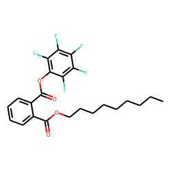 Phthalic acid, nonyl pentafluorophenyl ester