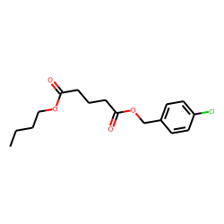 Glutaric acid, butyl 4-chlorobenzyl ester