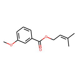 m-Anisic acid, 3-methylbut-2-enyl ester
