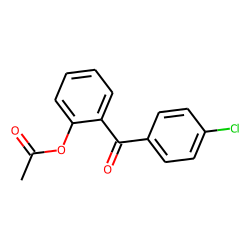Buclizine M (hydroxy-chlorobenzophenone), isomer 1, acetylated