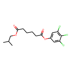 Adipic acid, isobutyl 3,4,5-trichlorophenyl ester