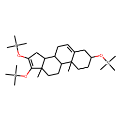 Androst-5-ene-3«beta»,17«beta»-diol-16-one, TMS