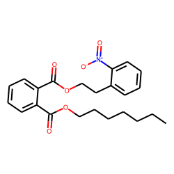 Phthalic acid, heptyl 2-(2-nitrophenyl)ethyl ester