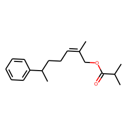 ( E)-nuciferyl 2-methylpropanoate