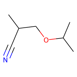 Propanenitrile, 2-methyl-3-(1-methylethyloxy)