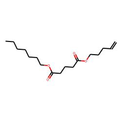 Glutaric acid, heptyl pent-4-enyl ester