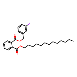 Phthalic acid, 3-iodobenzyl tridecyl ester