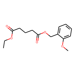 Glutaric acid, ethyl 2-methoxybenzyl ester