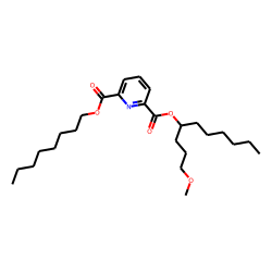 2,6-Pyridinedicarboxylic acid, 1-methoxydec-4-yl octyl ester