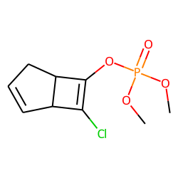 Phosphoric acid, 7-chlorobicyclo[3.2.0]hepta-2,6-dien-6-yl dimethyl ester