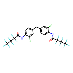 N,N'-[Methylenebis(2-chloro-4,1-phenylene)]bis(2,2,3,3,4,4,4-heptafluorobutanamide)