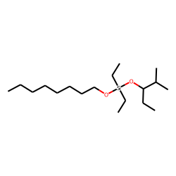 Silane, diethyl(2-methylpent-3-yloxy)octyloxy-