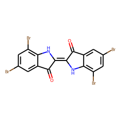 5,7-dibromo-2-(5,7-dibromo-1,3-dihydro-3-oxo-2H-indol-2-ylidene)-1,2-dihydro-3H-indol-3-one