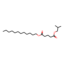 Glutaric acid, dodecyl isobutyl ester