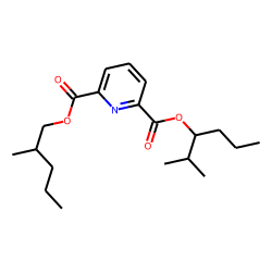 2,6-Pyridinedicarboxylic acid, 2-methylhex-3-yl 2-methylpentyl ester