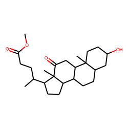Methyl 5-«beta»-cholan-3-«alpha»-ol-12-one-24-oate