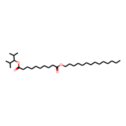 Sebacic acid, 2,4-dimethylpent-3-yl tetradecyl ester