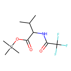 L-Valine, N-(trifluoroacetyl)-, trimethylsilyl ester