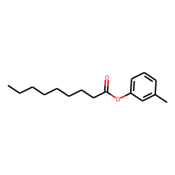 Nonanoic acid, 3-methylphenyl ester