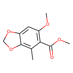 Methyl 6-methoxy-2-methyl-3,4-methylenedioxy-benzoate