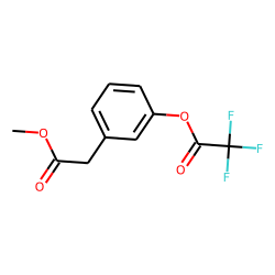 m-Hydroxyphenylacetic acid, TFA-ME