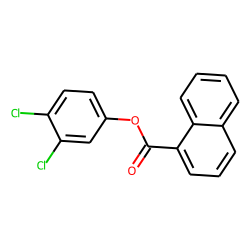 1-Naphthoic acid, 3,4-dichlorophenyl ester