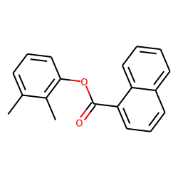 1-Naphthoic acid, 2,3-dimethylphenyl ester
