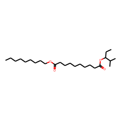 Sebacic acid, 2-methylpent-3-yl nonyl ester