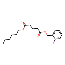 Glutaric acid, hexyl 2-iodobenzyl ester