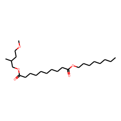 Sebacic acid, 4-methoxy-2-methylbutyl octyl ester
