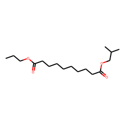 Sebacic acid, isobutyl propyl ester