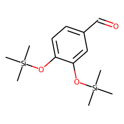 Protocatechuic aldehyde, TMS