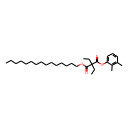 Diethylmalonic acid, 2,3-dimethylphenyl pentadecyl ester