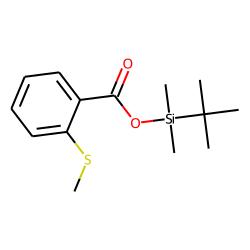 2-(Methylthio)benzoic acid, tert.-butyldimethylsilyl ester