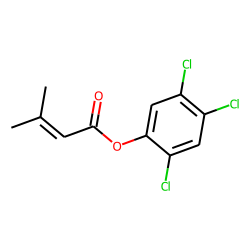 3-Methylbut-2-enoic acid, 2,4,5-trichlorophenyl ester